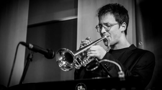 Stefano Eccher suona la tromba