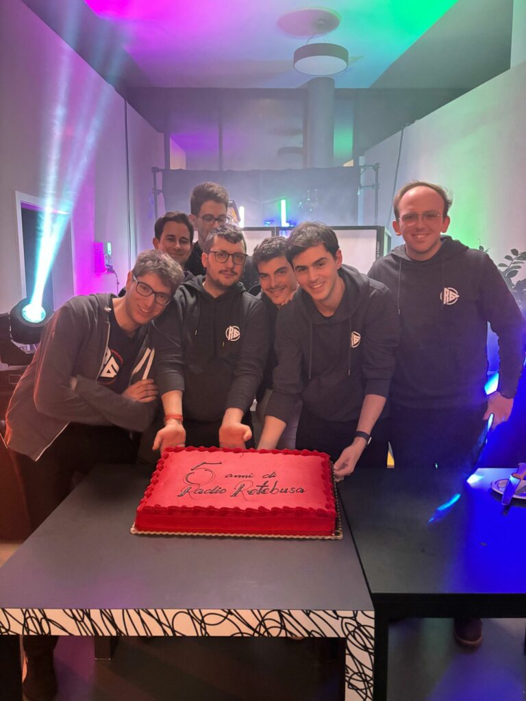 Il team di Radio Retebusa