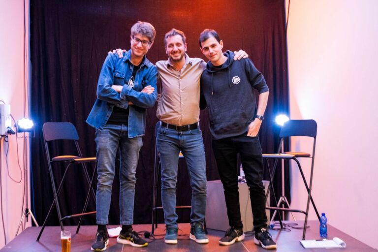 Chry e Franz con Alessandro Sansone