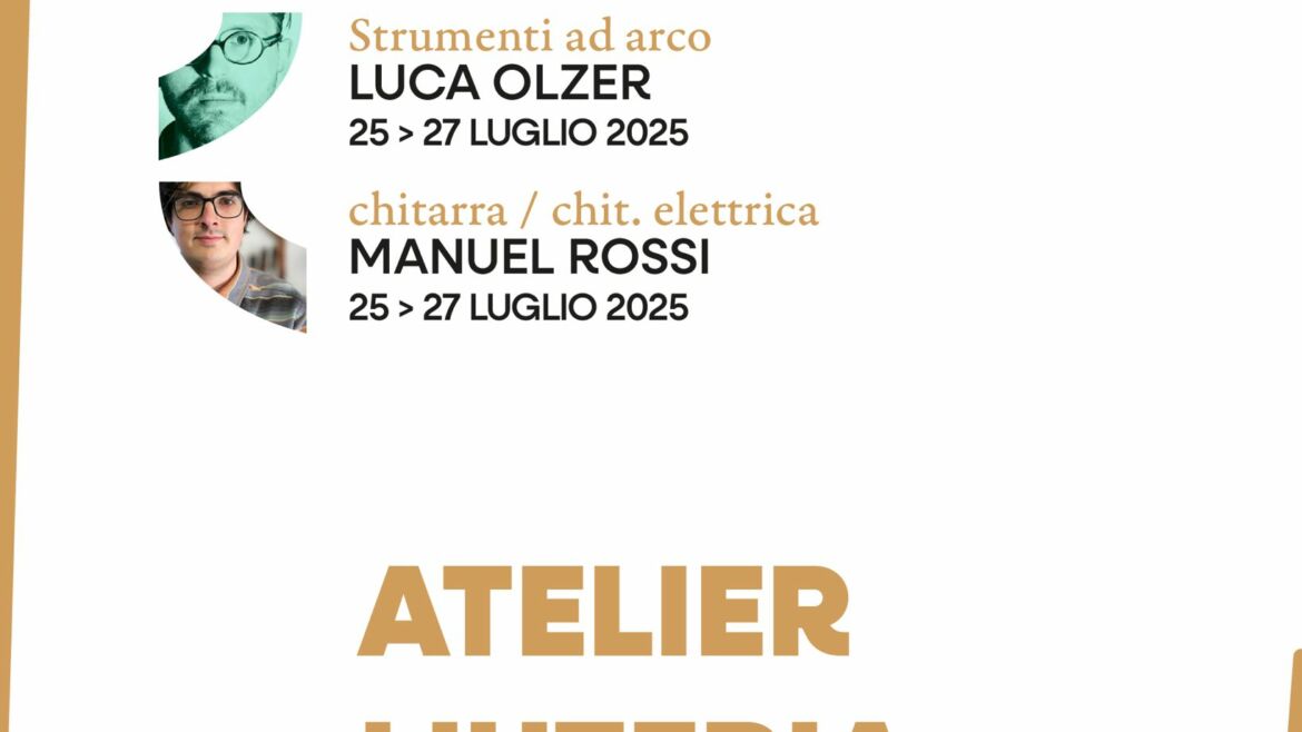 Workshop artigianali al Musica Riva Festival