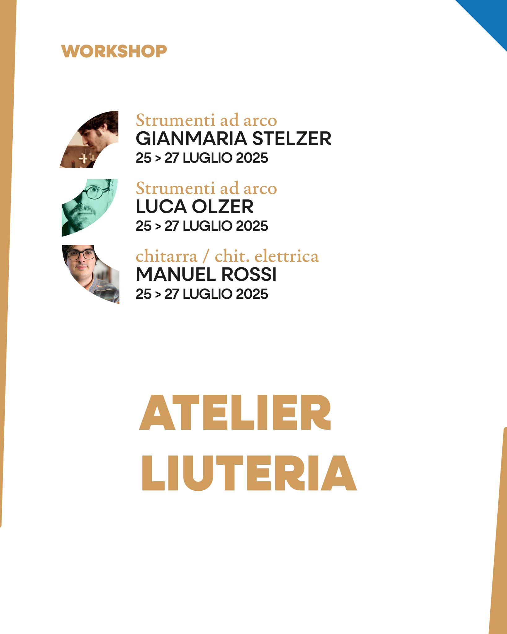 Workshop artigianali al Musica Riva Festival